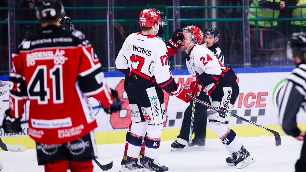 Jacob Bolton och Casper Dyrssen drabbade samman.