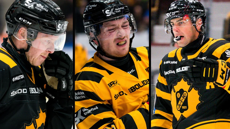 Skellefteå AIK:s läkarteam ger senaste nytt för Kiiskinen, Frödén och Lindström. 