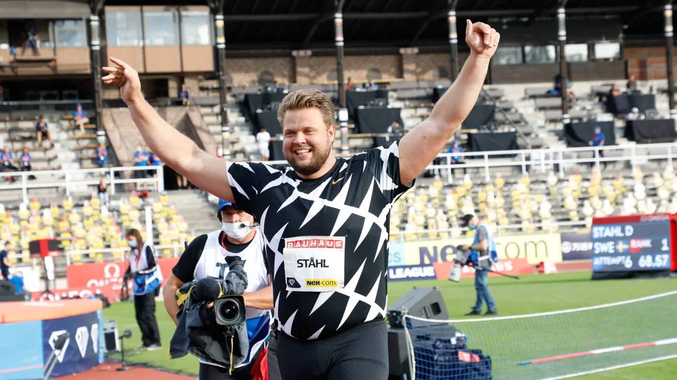 Daniel Ståhl är tillbaka som vinnare. Arkivbild.
