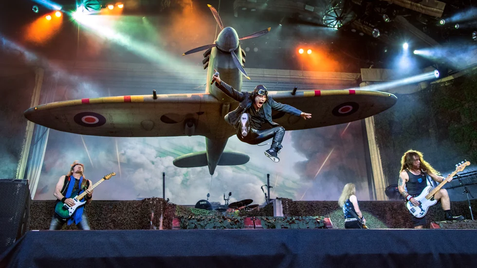 Maiden på Sweden Rock Festival 2018.