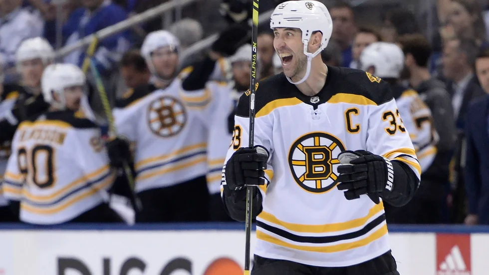 Zdeno Chara lämnar Boston Bruins efter 14 säsonger. Arkivbild.