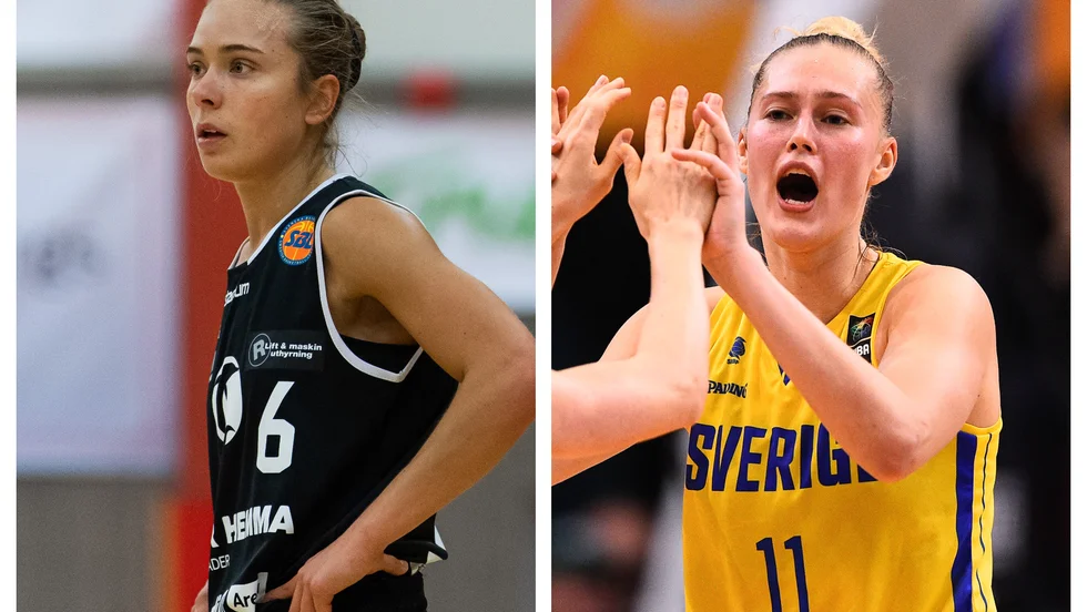 Lovisa Hjern och Regan Magarity. 