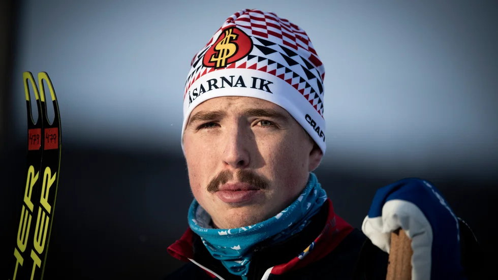William Poromaa är redo för sin Tour de Ski-debut. Arkivbild.