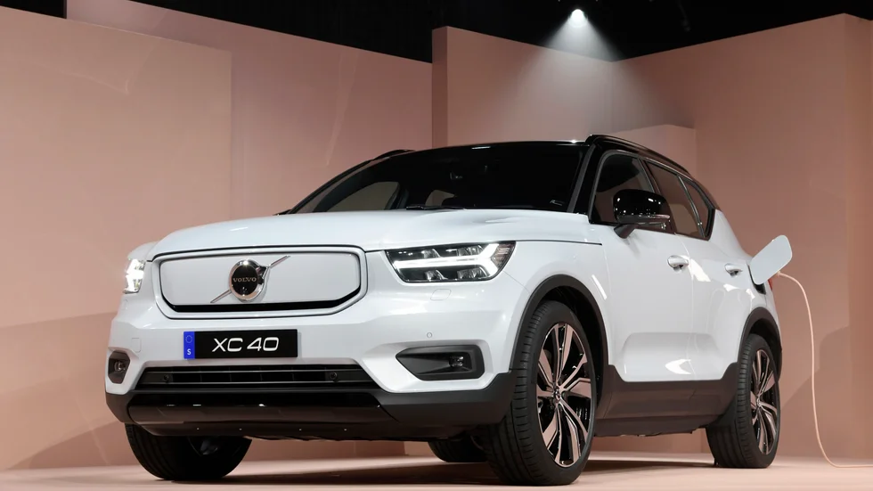 Volvo Cars försäljning av suvar, här XC40, går bra i USA. Arkivbild
