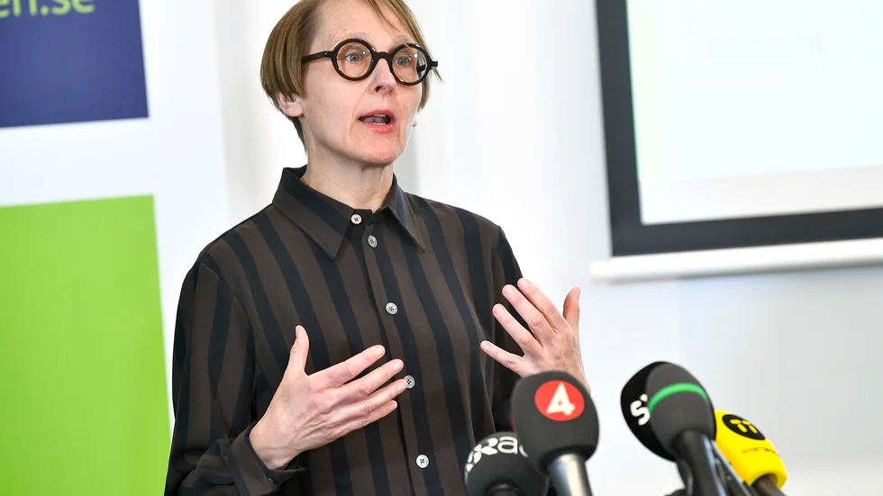 Annika Sundén, analyschef på Arbetsförmedlingen. Arkivbild.