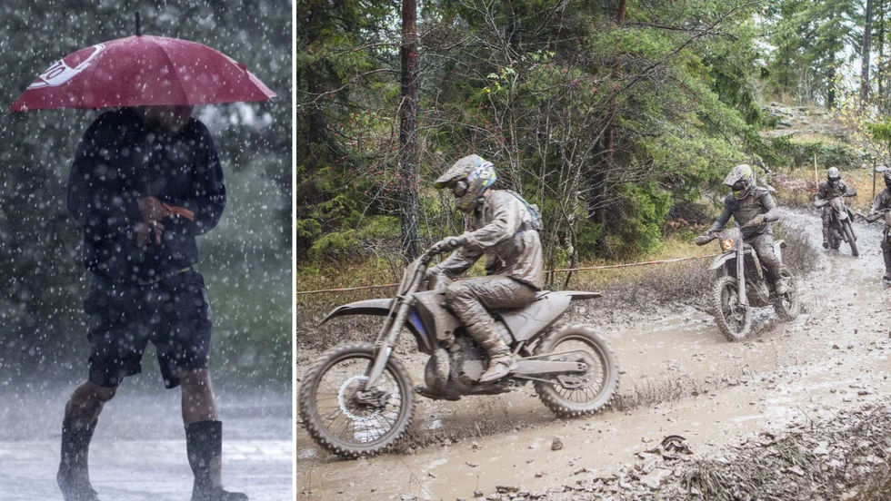 Det blir regn, blåsigt och molnigt under helgen. Det är vad som väntar gotlänningar och alla som deltar i Gotland Grand National. 