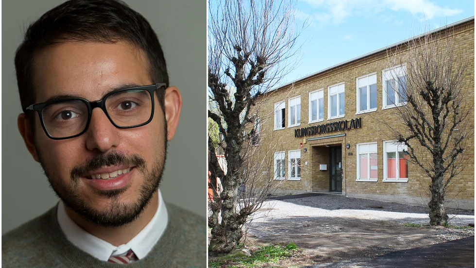Under tisdagen besöker riksdagsledamoten Robert Hannah (L) Klingsborgsskolan för att diskutera utsatta områden.