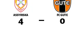 FC Gute förlorade borta mot Assyriska