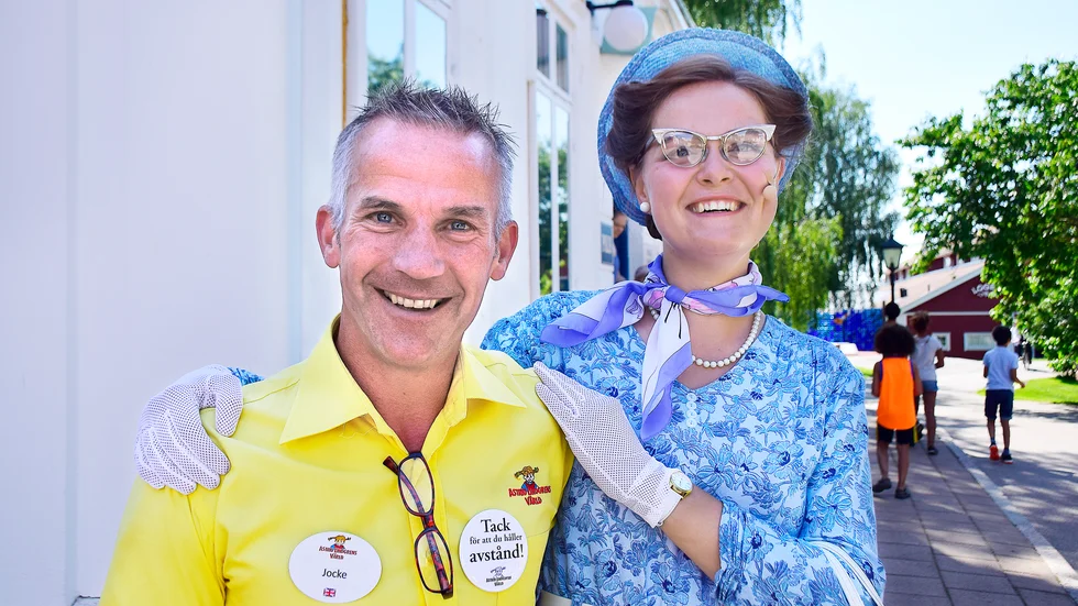 Beskedet från förvaltningsrätten i Malmö glädjer Jocke Johansson och övriga i Astrid Lindgrens Värld, som till exempel Fröken Prusselius.