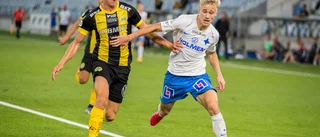 Han får kliva in från start i IFK-anfallet mot Göteborg