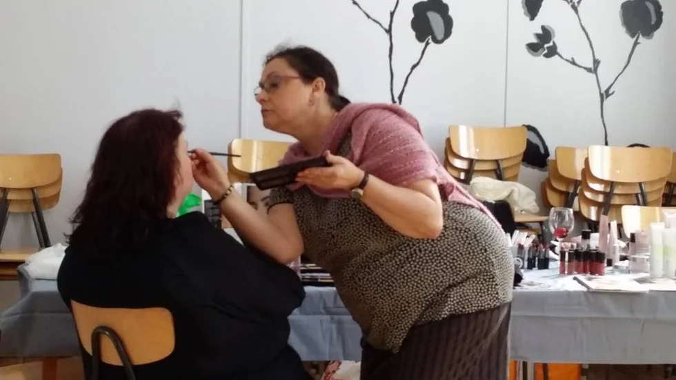 Må bra. Föreningen erbjöd massage från topp till tå.