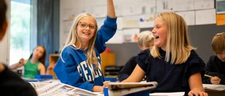 Här får tioåringarna lära sig med Corren i klassrummet: "Väldigt mycket text och svåra ord"