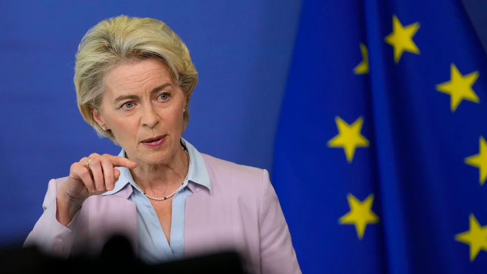 Målet för pristaket för inköp av rysk gas är att skära ned Rysslands inkomster, uppgav kommissionsordförande Ursula von der Leyen när förslagen presenterades.