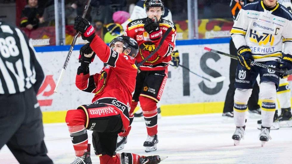 Johan Forsberg berättar om avskedet från Luleå Hockey.