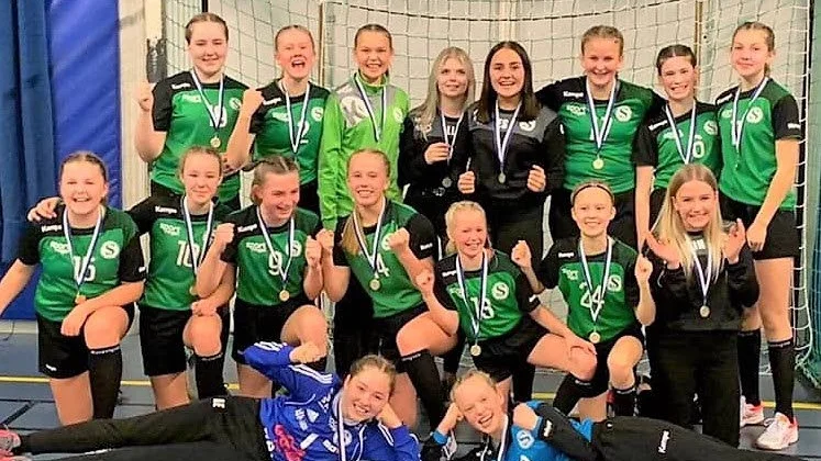 Strömnäs GIF:s duktiga F13-lag vann ungdoms-DM i handboll i helgen.