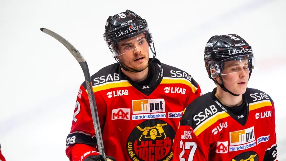 Oscar Engsund är tyngst i Luleå Hockey, men fem backar i Ausburger Panthers väger mer. (Arkivbild)