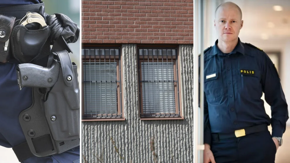 Enligt David Helgesson, chef för polisens grova brott-avdelning, handlar det om fyra vapen som påträffades och som tycks härröra sig från en vapenstöld i Skelleftebygden den 30 september.