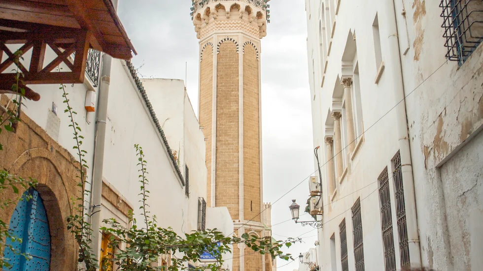 Medinan i Tunis.