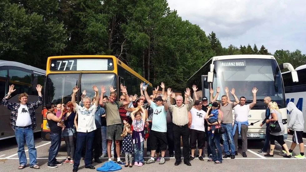 Till Kolmården. Rekordmånga deltagare följde med till Kolmårdens djurpark, när föreningen Omsorgsjul-Hemlösa nyligen ordnade ern sponsrad utflykt dit.