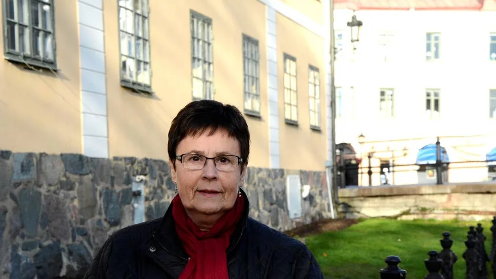 Vid Rådhuset. Efter 30 år som oppositionspolitiker får Gerd Aronsson nu avrunda sin politiska gärning i majoritet.