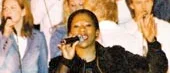 Gladys och One voice i Risinge kyrka