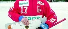 Jacob Halvarsson i FAIK fick Lions första jubileumsgåva