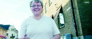 Lastbilschaufför är modellen för Gitte