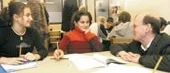 Minister kom på studiebesök