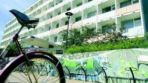 I Bollen möts besökaren av en trasig porttelefon och sjaskiga plastväxter i trappuppgången. Korridorerna på Ektorpsgatan ratas av studenterna, som föredrar högre standard. Hyresbostäder planerar därför att bygga om Bollen.
FOTO: ROBERT SVENSSON