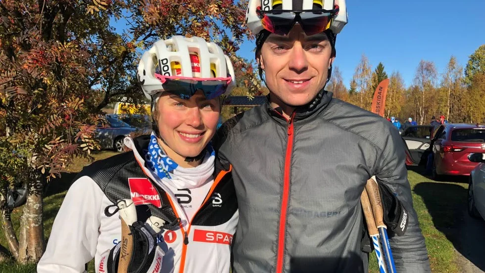Merete Myrseth och Martin Bergström vann repsktive klass.