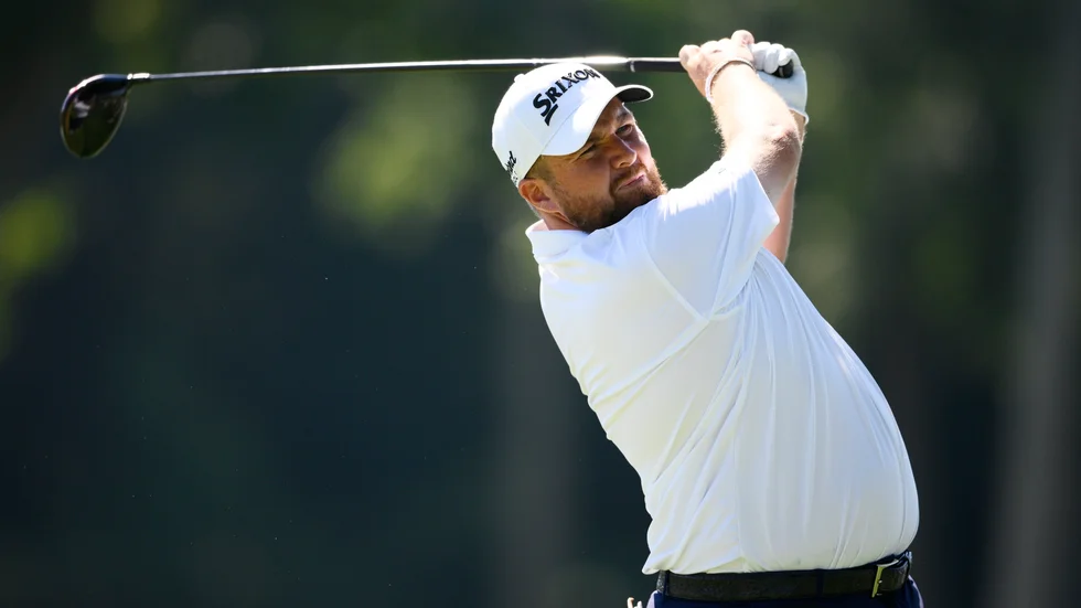Shane Lowry har tagit hem titeln i stortävlingen på engelska Wenthworth i London. Arkivbild.