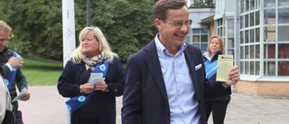 Ulf Kristersson röstade hemma i Strängnäs – tror på valseger: "Min magkänsla är fin"