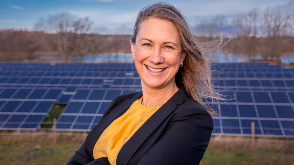 Anna Werner är vd för branschorganisationen Svensk Solenergi.