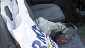 Töm bilen - innan någon annan gör det. Lämna inte kvar plastkassar eller annat i bilen som kan se intressant ut för tjuven.
FOTO: JANNE FORSBY