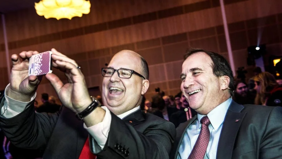 Karl-Petter Thorwaldsson och LO är har sin givna plats i en Socialdemokratisk valspurt tillsammans med S-ledaren Stefan Löfven.