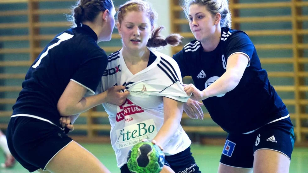 Lisa Lundström, Strömnäs,  gjorde en fin insats mot Strand. (arkivbild) ?foto: gunnar westergren
