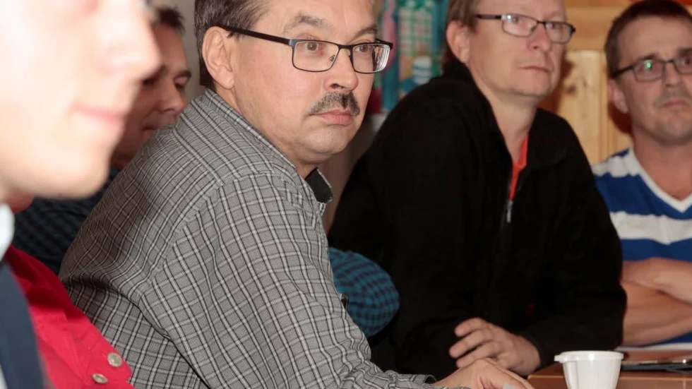 Lennart Lundgren rätade ut frågetecken kring driftkostnaderna i Vidsel under torsdagens möte.