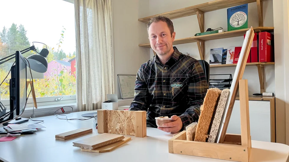 Mattias Henriksson säger att fastighetsbranschen nu fått upp ögonen för fördelarna med att bygga ekologiskt. "Det begränsar risken i portföljen samtidigt som ett ekologiskt bestånd kan värdesäkras över tid", säger han.
