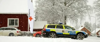 Misshandlad hittad i snödriva