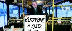 Här bjuds på kaffe 
- och gemenskap