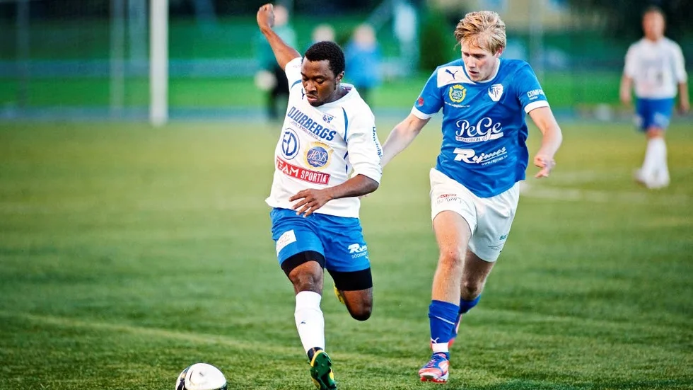 Tremålsskytten Max Skatka till höger