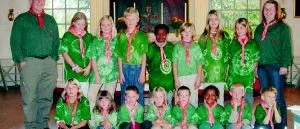 Scoutinvigning 
i Odensvi