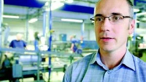 Foto: MAGNUS GLANS  Flyttningen av lagerpersonal till Mullsjö ska leda till en ökad försäljning och en ökad produktion i fabriken, säger Jan Littorin, vd för Elfa International i Västervik.