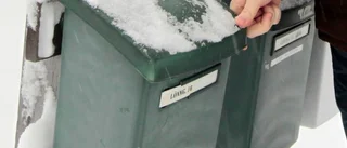 Skotta bort snön runt din brevlåda