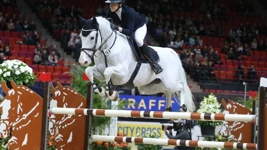 Wilma Marklund och Concensso Corte blev tvåa i Gothenburg Horse Show.