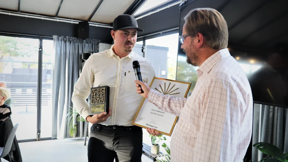 Rufus Magnusson är en inspiration för andra, slår motiveringen fast. "Inget jag tänkt på, men kanske är jag det", säger han.