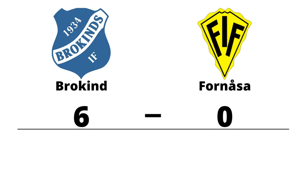 Brokinds IF vann mot Fornåsa IF