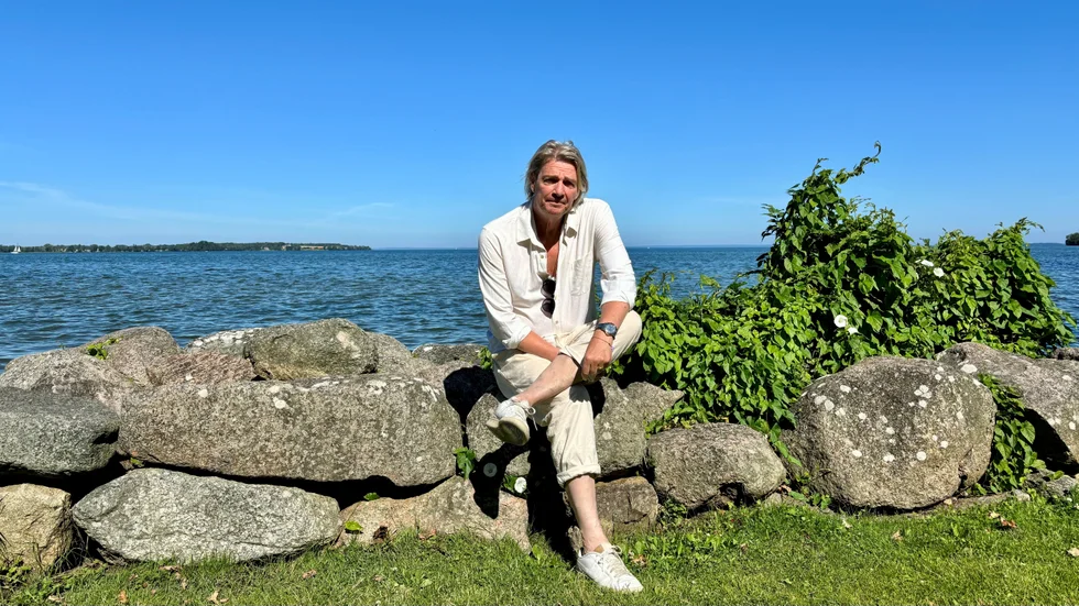 Tommy Nilsson spelar på Vadstena slott ikväll. 