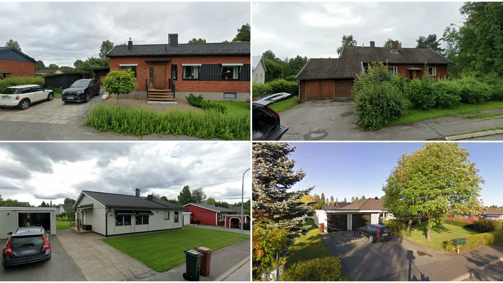 Rågvägen 5, Klövervägen 11, Ladstigen 8 och Sparkstigen 3