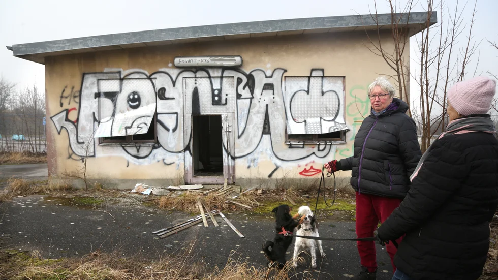 Att ett industriområde på regionens mark som fungerat som oljedepå fram till för något decennium sedan bara lämnats olåst vind för våg menar grannen Nan Eilertsen är mycket märkligt.